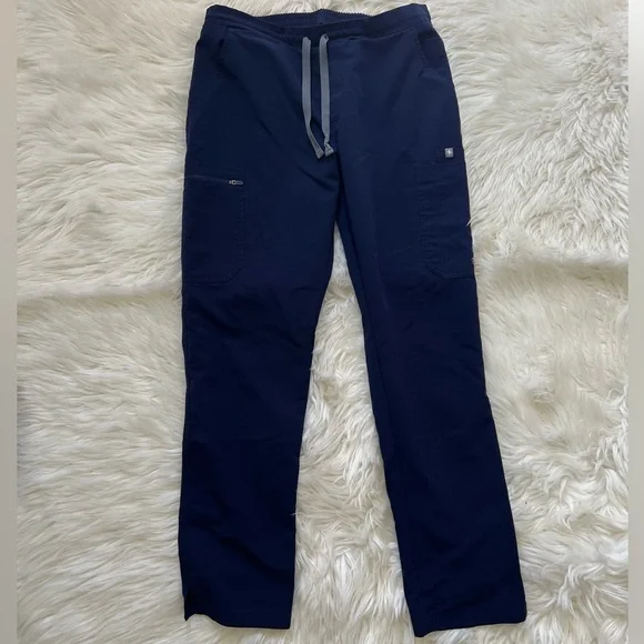Figs Women’s Yola Scrub Pant in Navy Size Medium - Picture 3 of 7